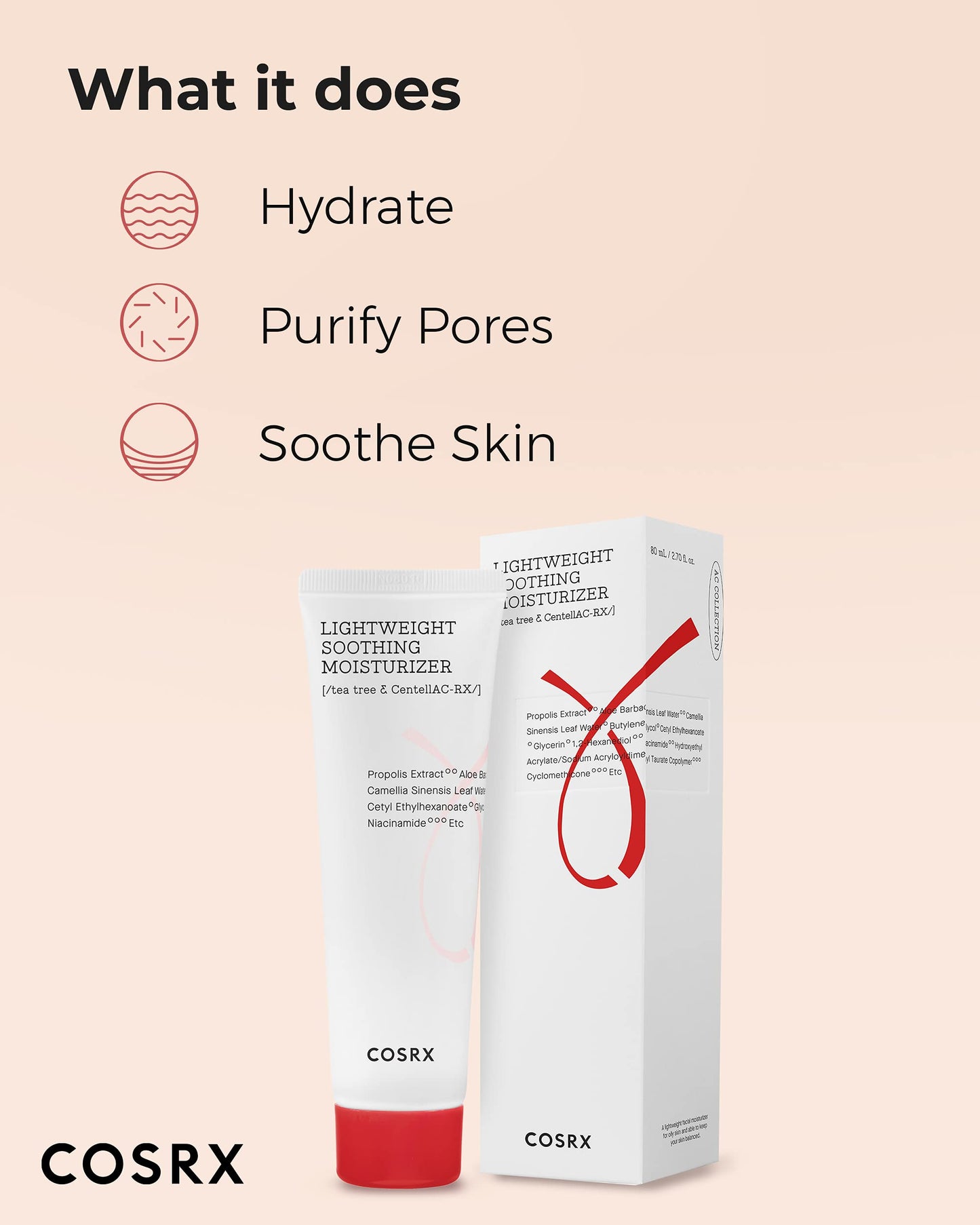 Cosrx AC Collection Lightweight Soothing Moisturizer