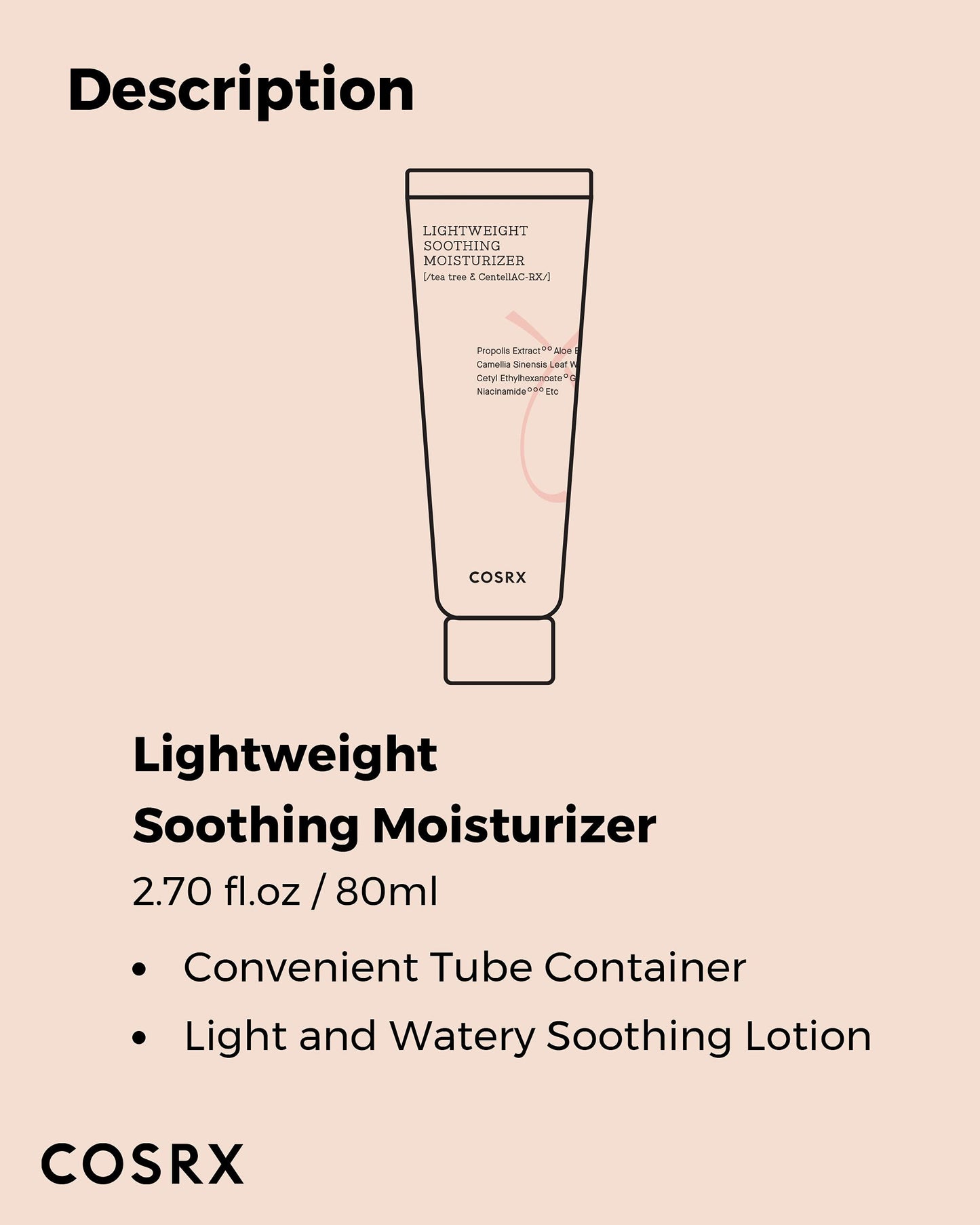 Cosrx AC Collection Lightweight Soothing Moisturizer