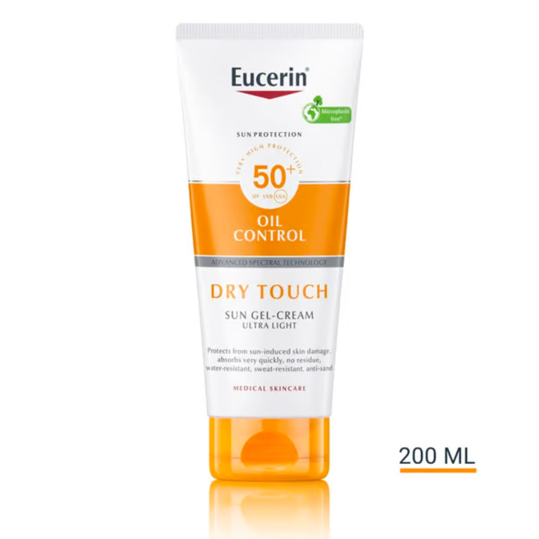 Eucerin Oil Control Dry Touch Sun Cream SPF50+ 200ml