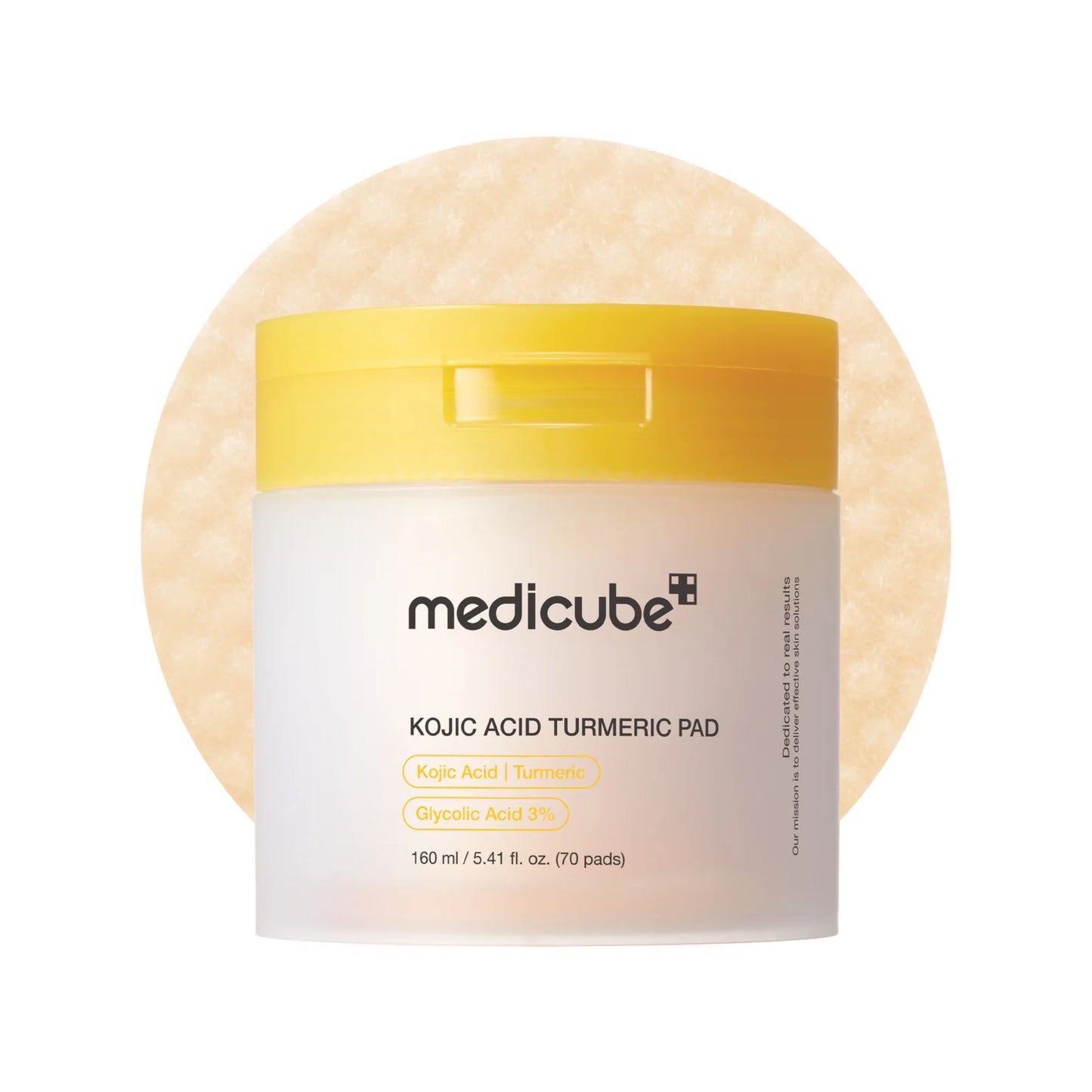 Medicube Kojic Acid Turmeric Toner Pad