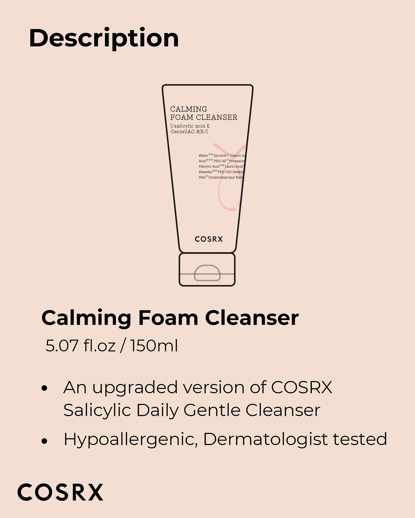 Cosrx AC Collection Calming Foam Cleanser