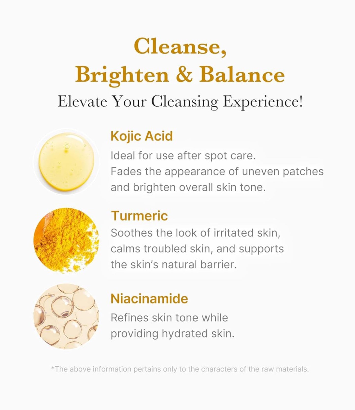 Medicube Kojic Acid Tumeric Toning cleanser