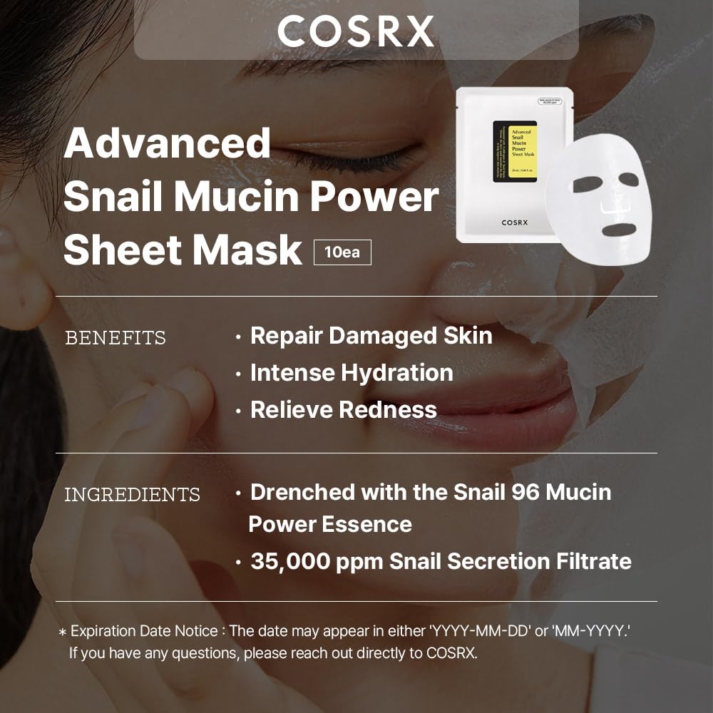 Cosrx Advanced Snail Mucin Power sheet Mask