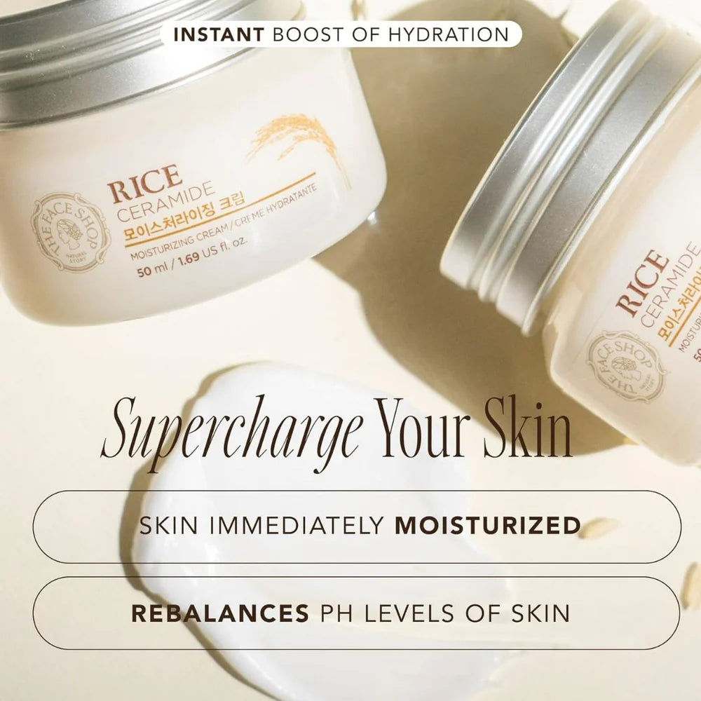 The Face Shop Rice Ceramide Moisturizing Cream