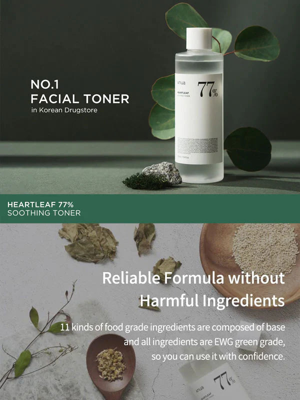 Anua Heartleaf 77% Soothing Toner