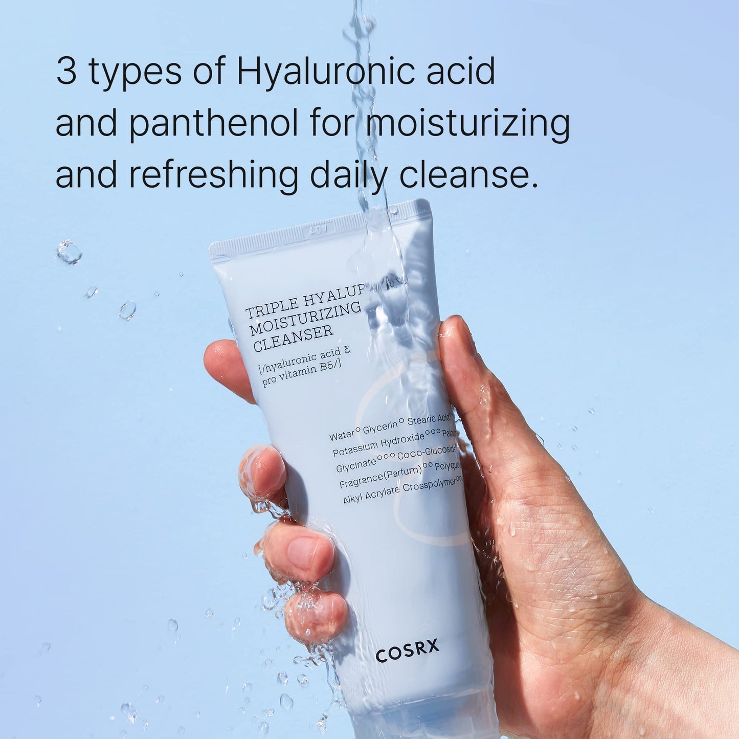 Cosrx Triple Hyaluronic Moisturizing Cleanser