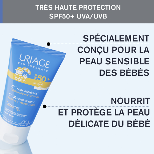 Uriage 1st Mineral Cream SPF 50+