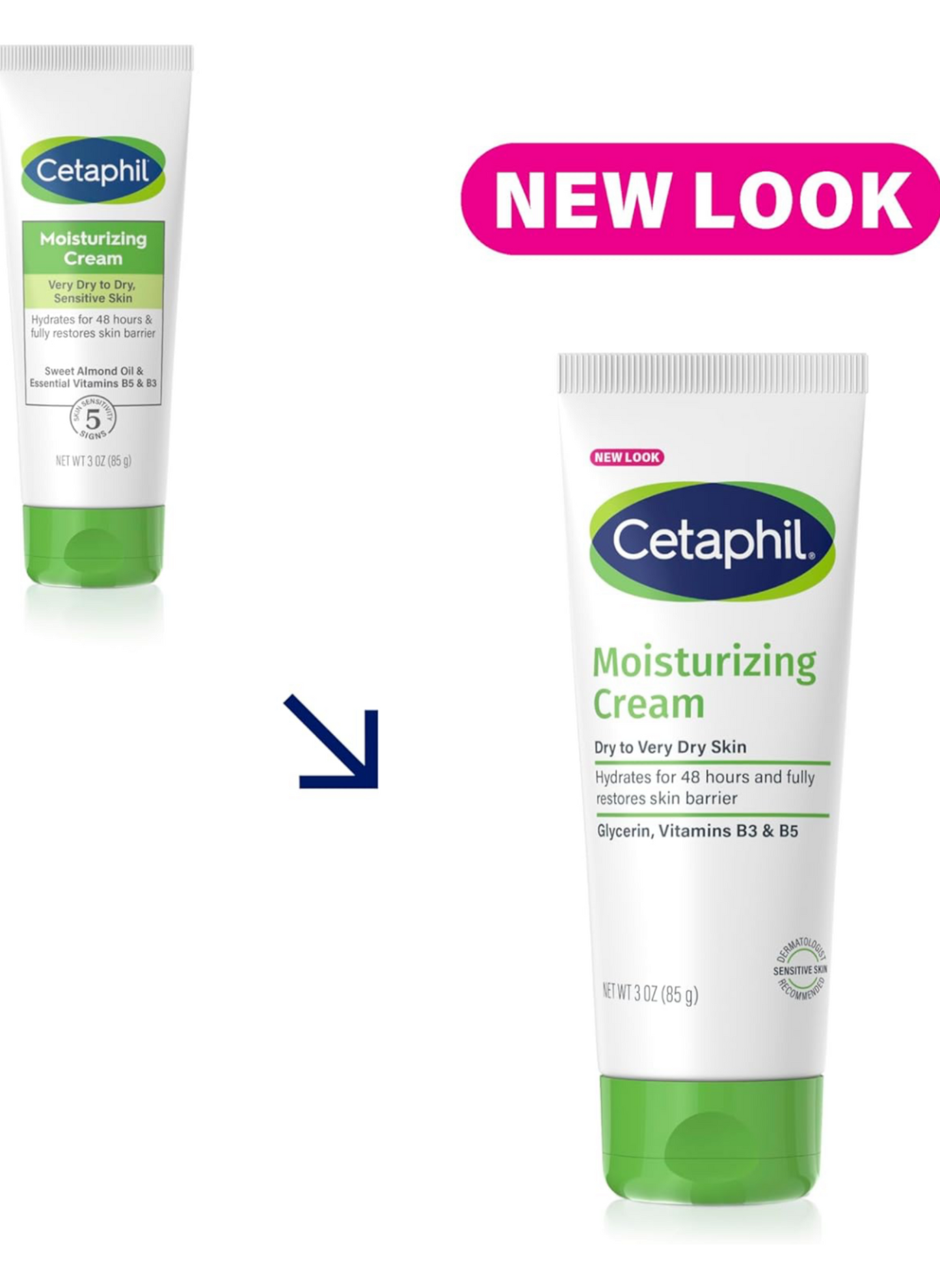 Cetaphil Moisturizing Cream for Dry to Very Dry Sensitive Skin