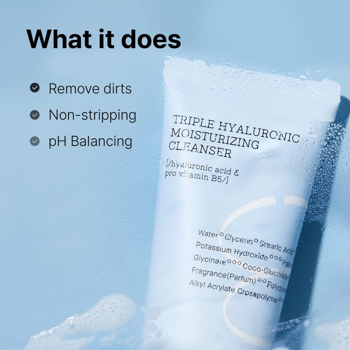 Cosrx Triple Hyaluronic Moisturizing Cleanser