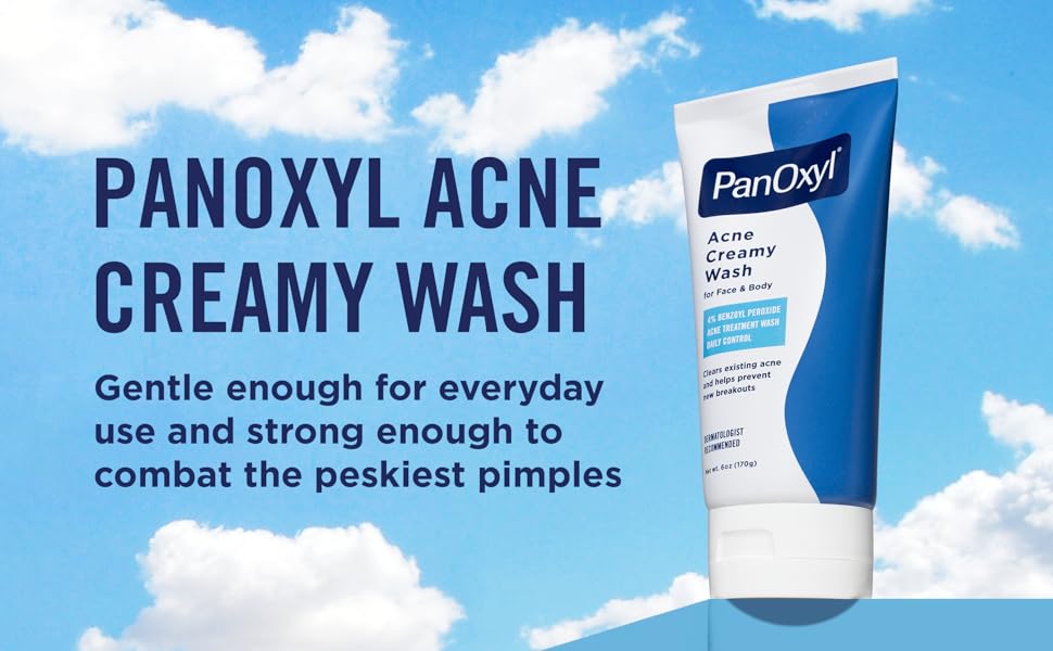 PanOxyl Acne Creaming Wash 4% Benzoyl Peroxide
