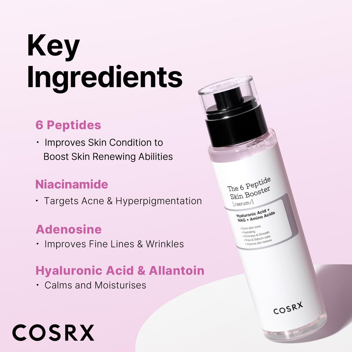 Cosrx The 6 Peptide Skin Booster Serum