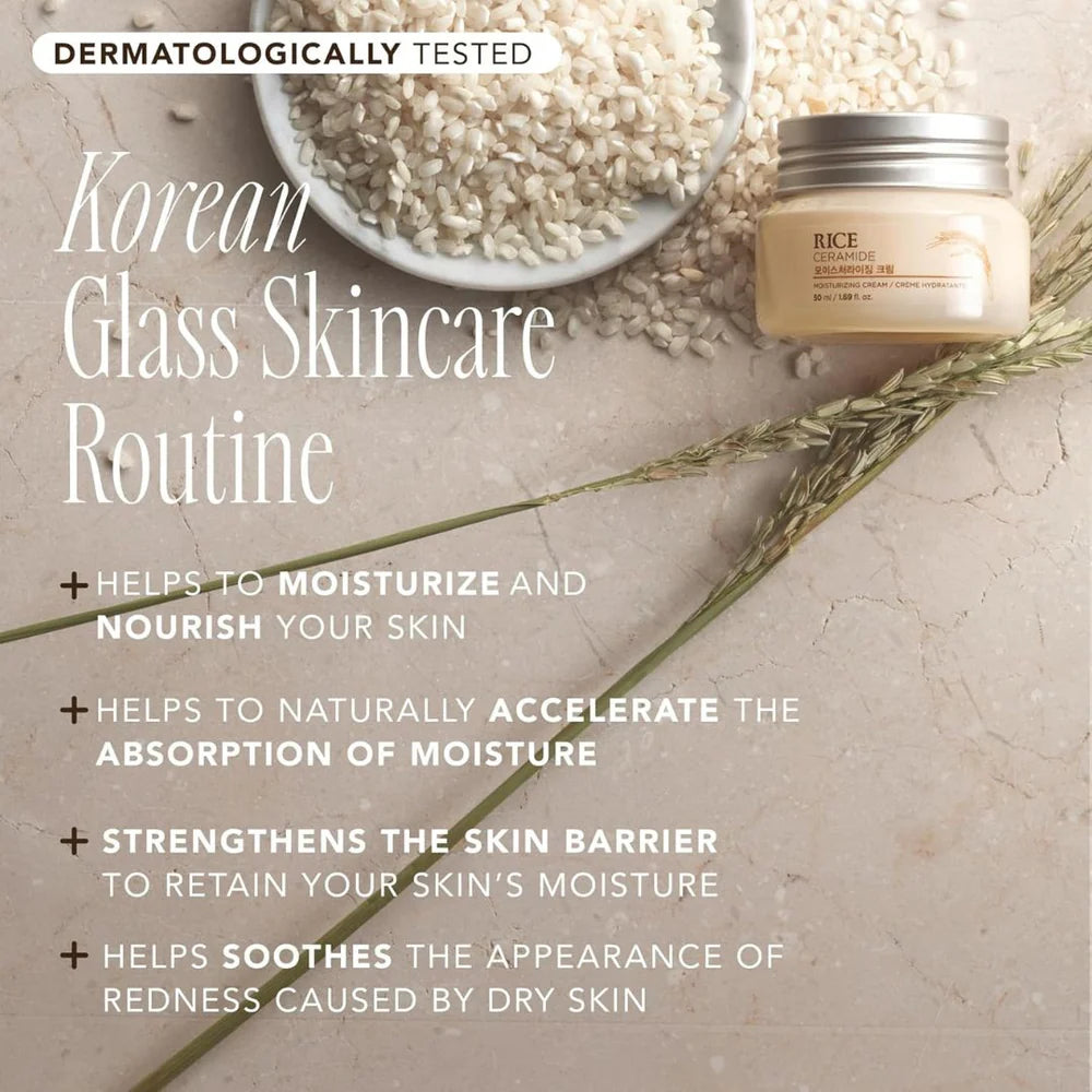 The Face Shop Rice Ceramide Moisturizing Cream