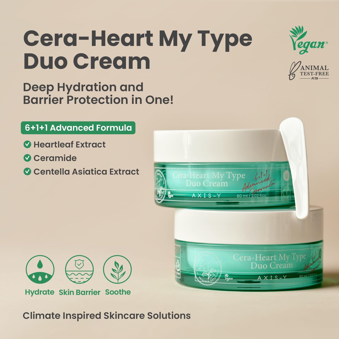 Axis-Y Cera-Heart My Type Duo Cream