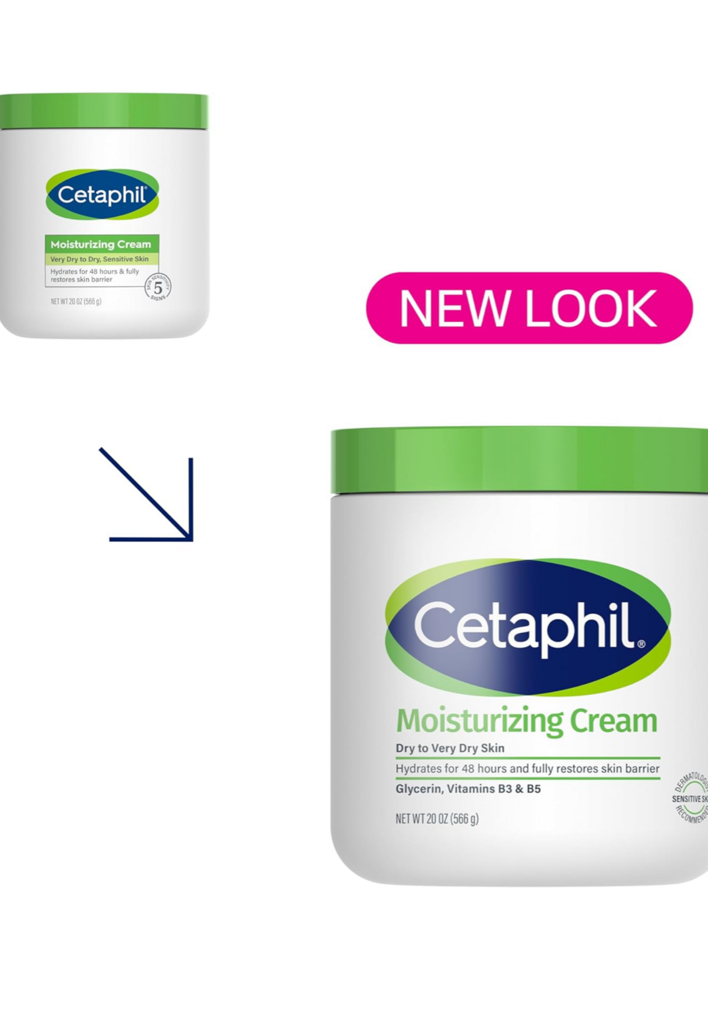 Cetaphil Moisturizing Cream for Dry to Very Dry Sensitive Skin