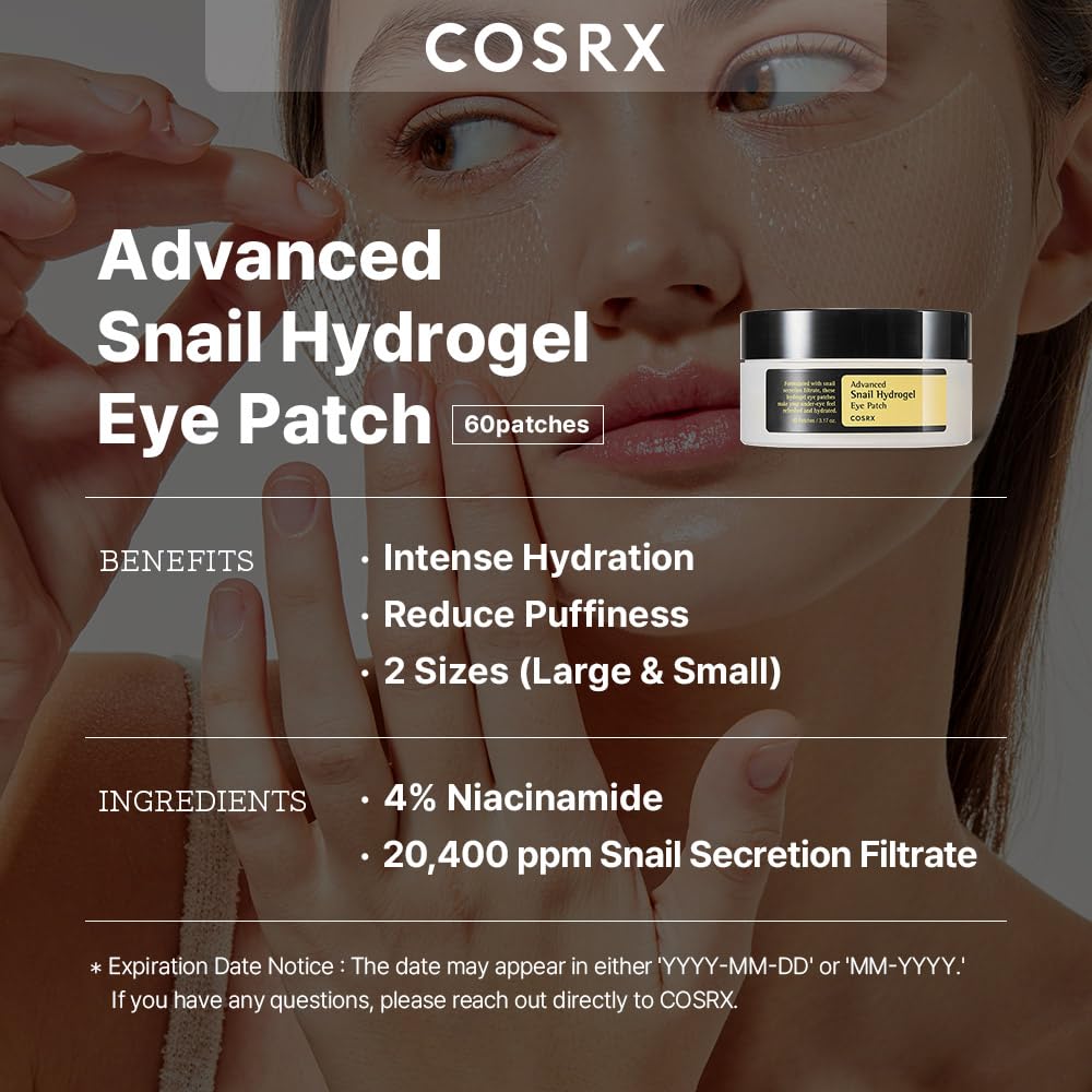 Cosrx Advanced Snail Hydrogel Eye Patch