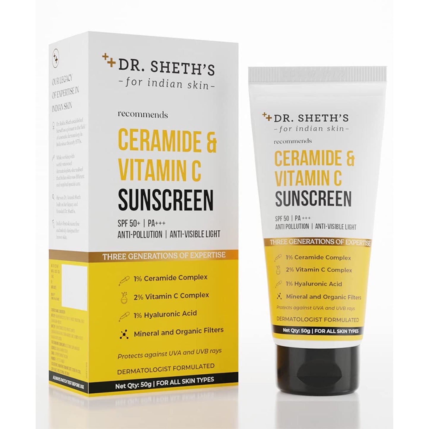 Dr. Sheth’s Ceramide & Vitamin C Sunscreen