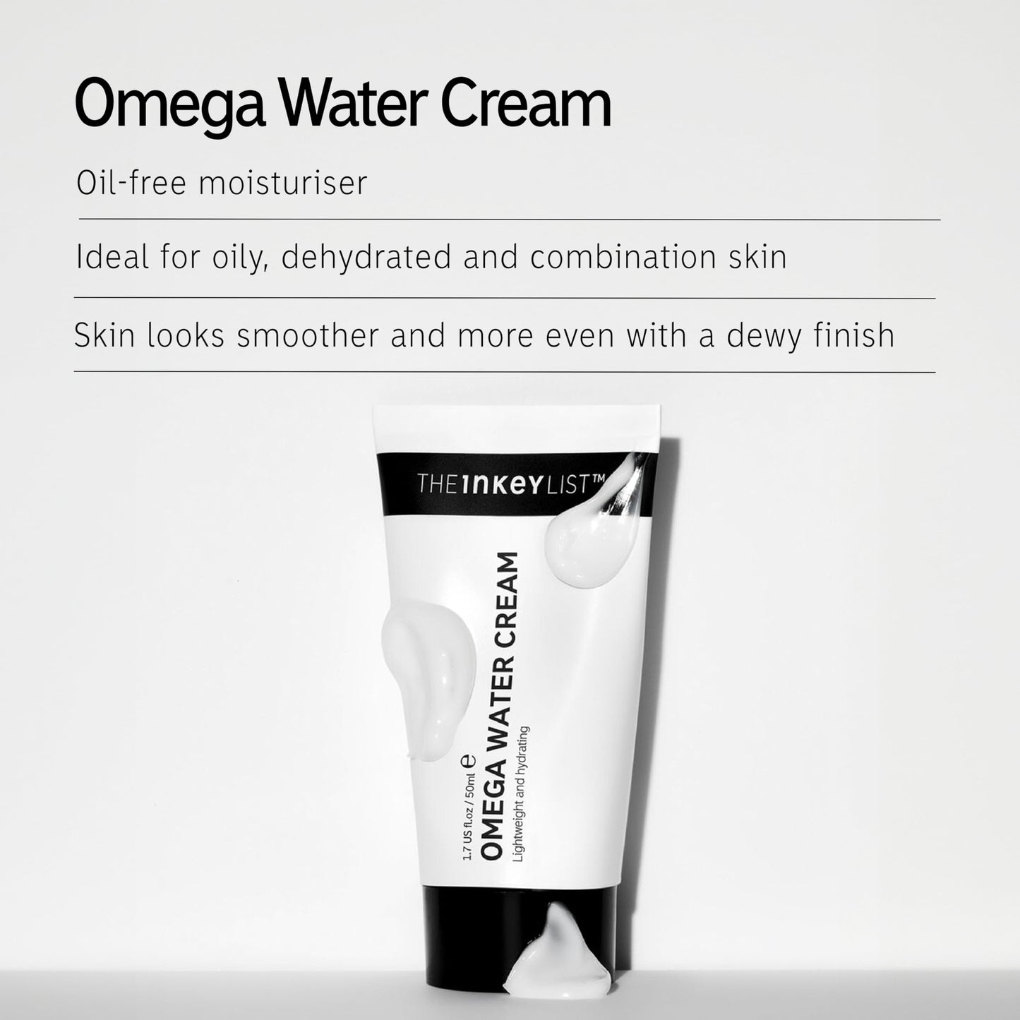 The INKEY List Omega Water Cream