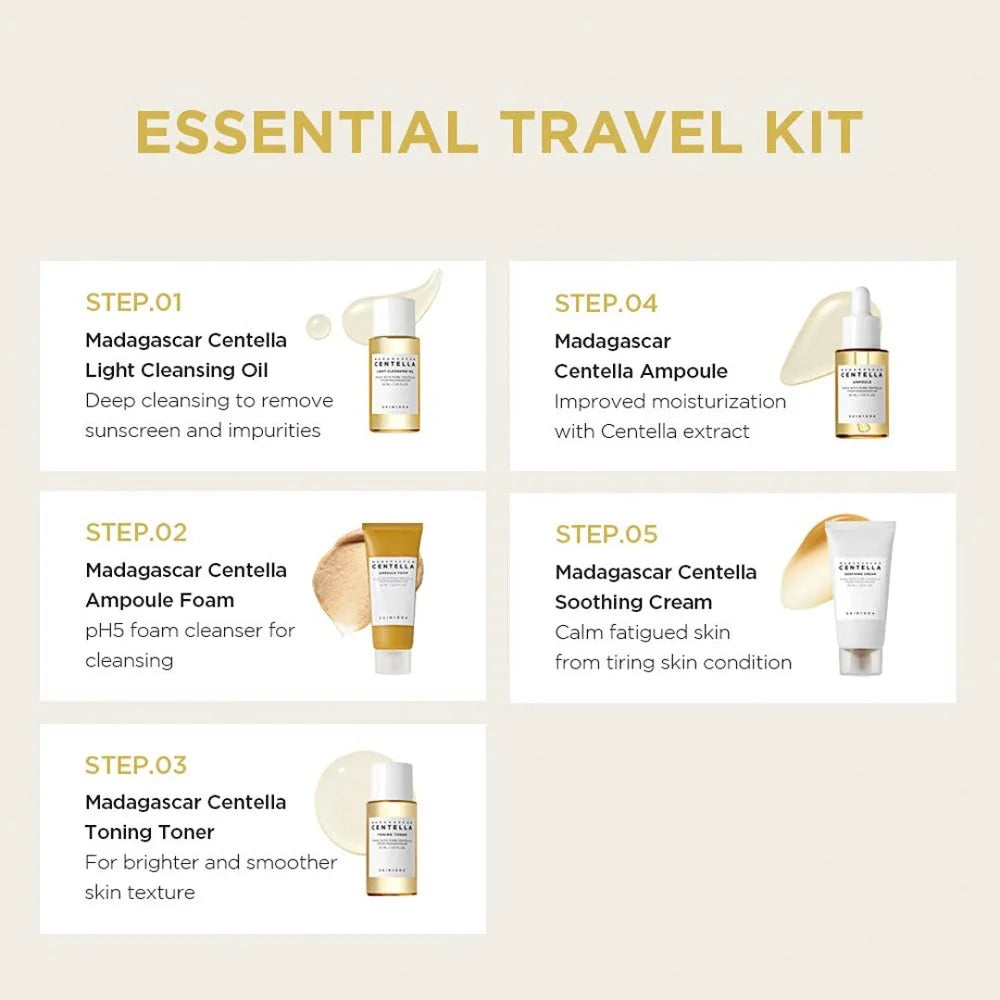 Skin 1004 Madagascar Centella Travel Kit