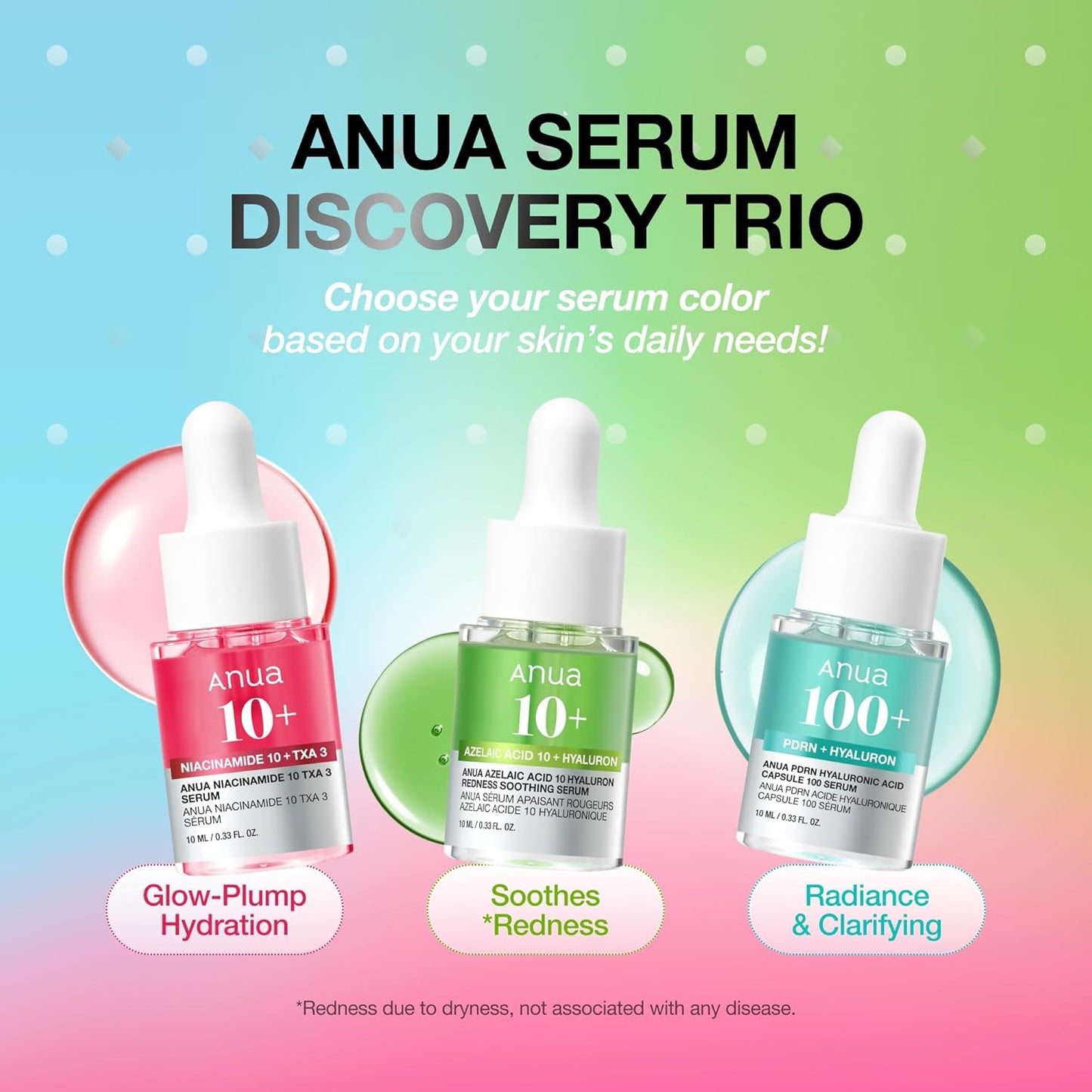 Anua Serum Mini Trio Set