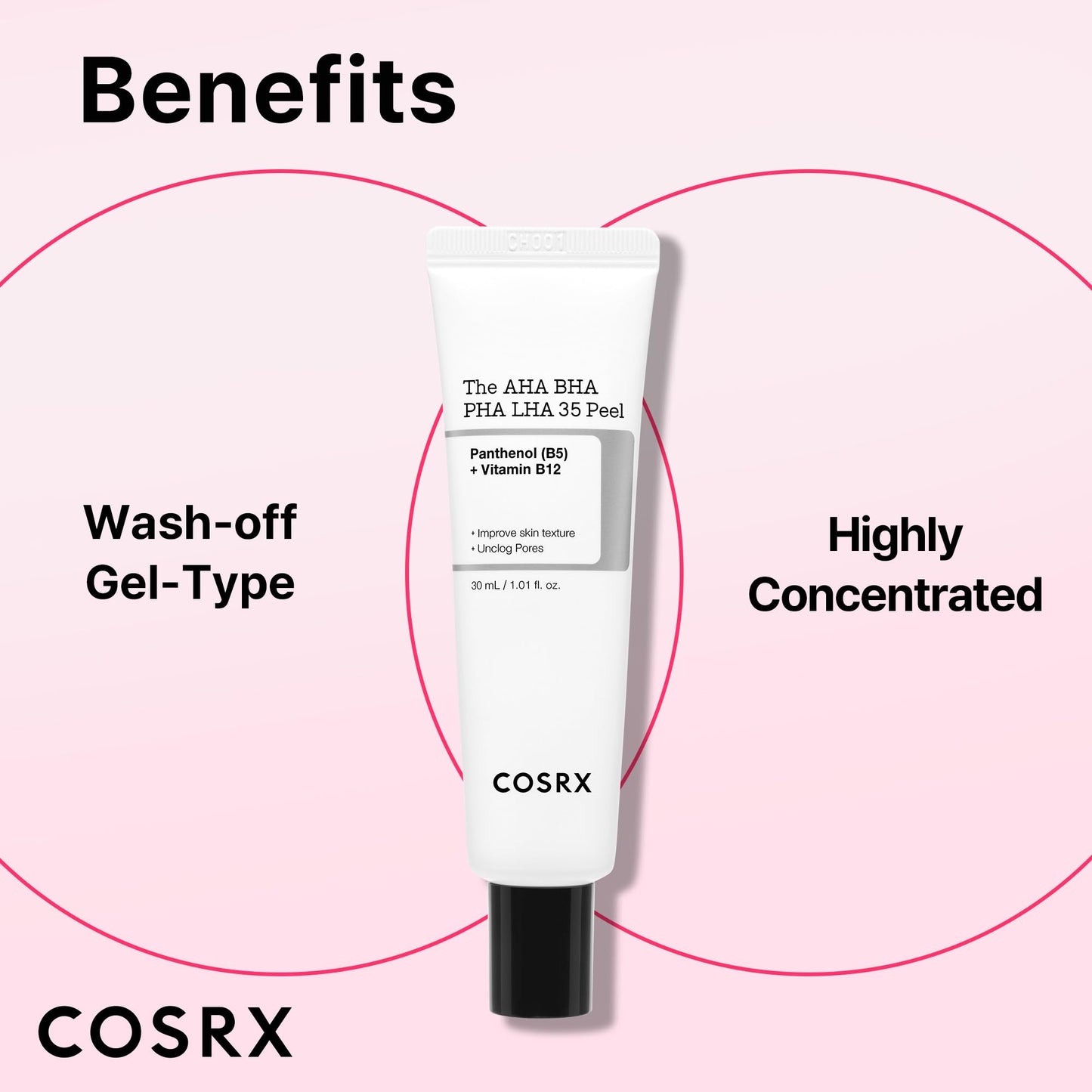 Cosrx The AHA BHA PHA LHA 35% Peel