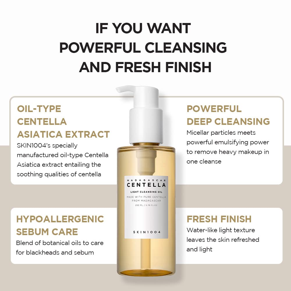 Skin1004 Centella Light Cleansing Oil