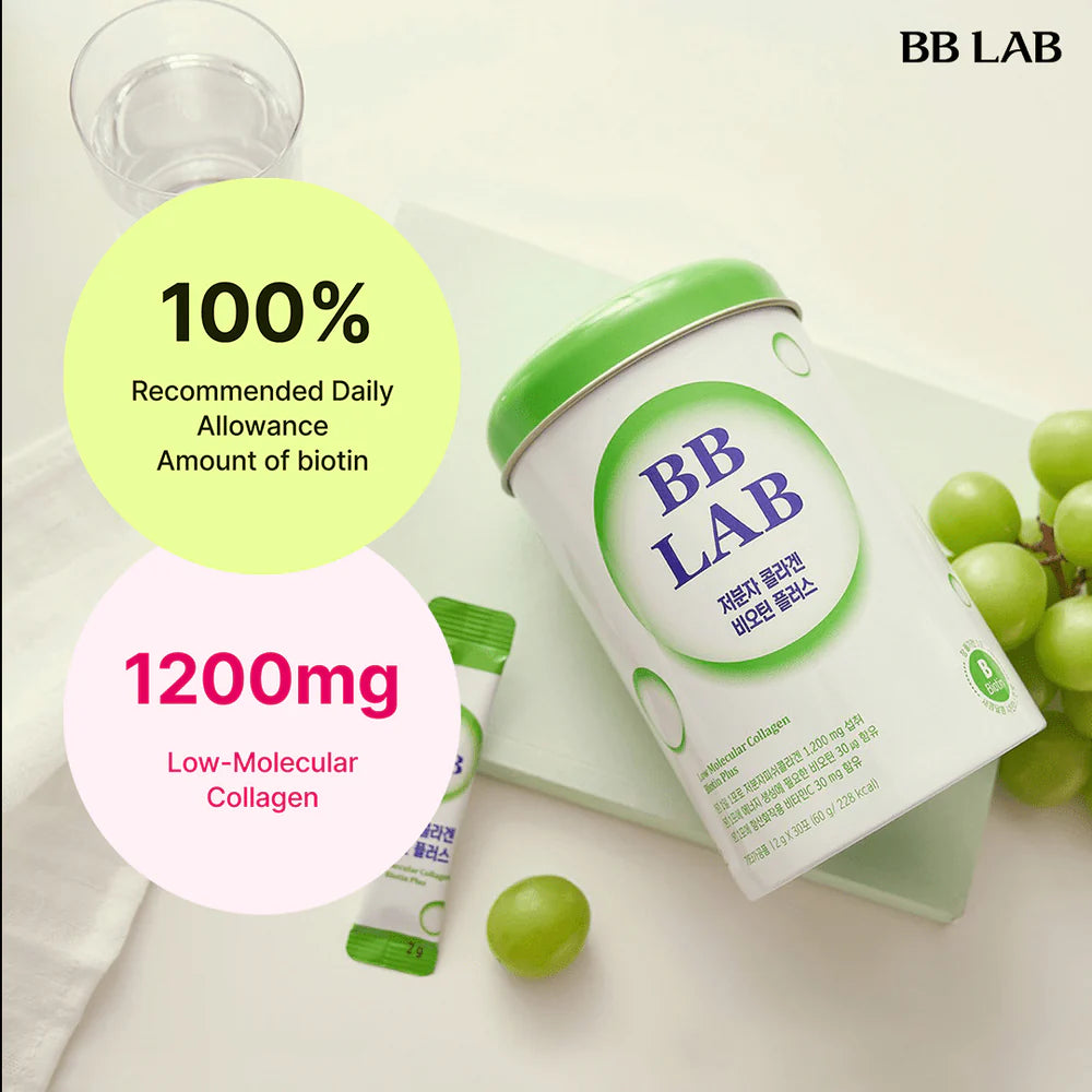 BB LAB Low Molecular Collagen Powder Biotin Plus - Halal