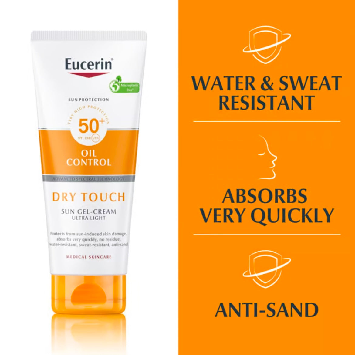 Oil Control Dry Touch Sun Cream SPF50+ 200ml