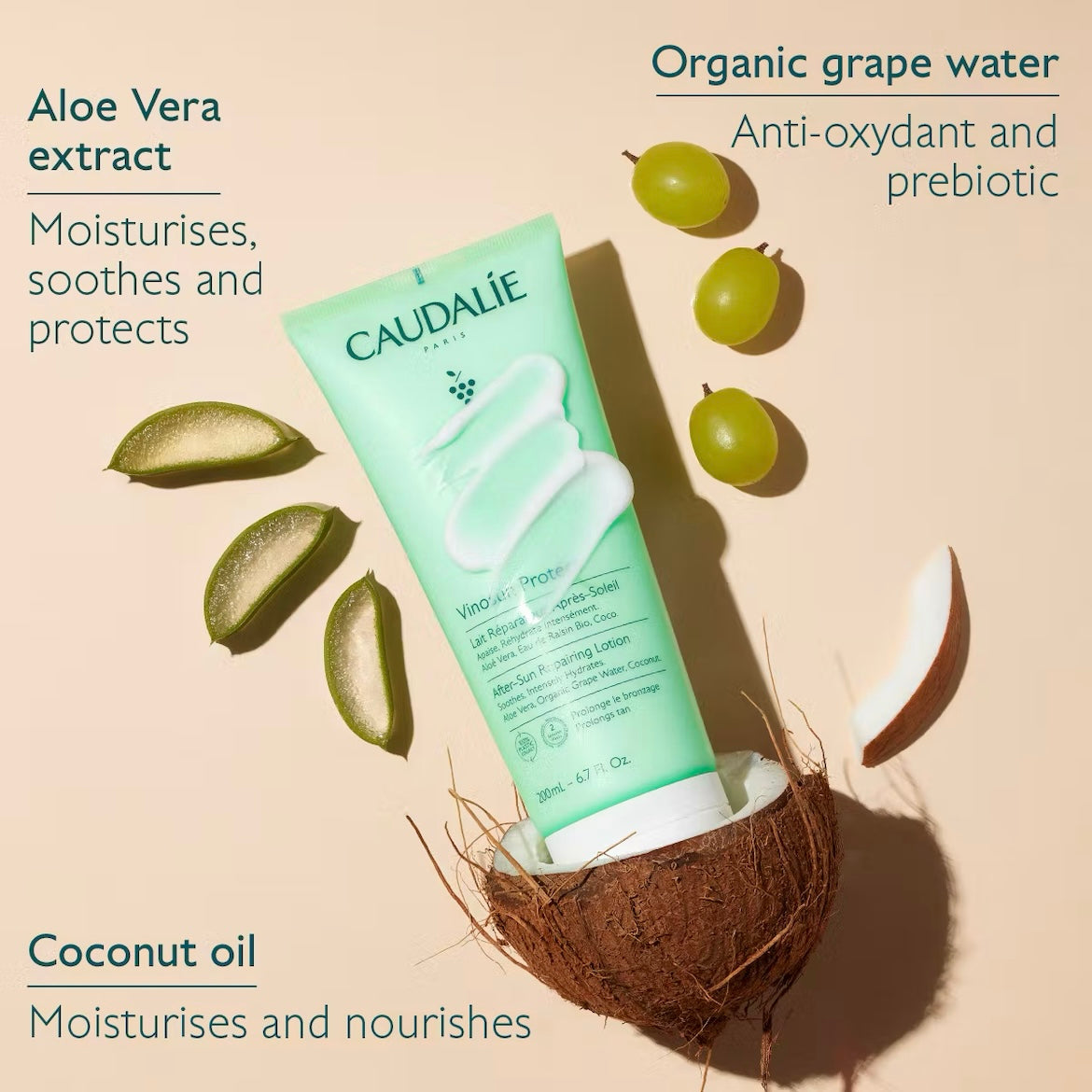 Caudalie Vinosun Protect Aftersun Repairing Lotion