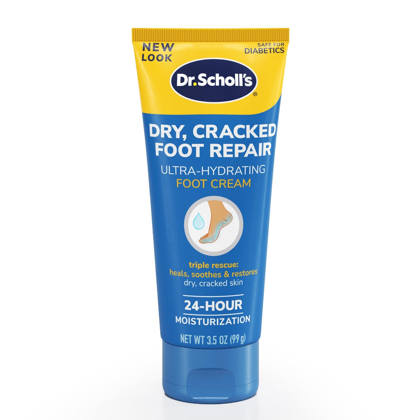 Dr. Scholl's Dry, Cracked Foot Repair Ultra-Hydrating Foot Cream Moisturizer