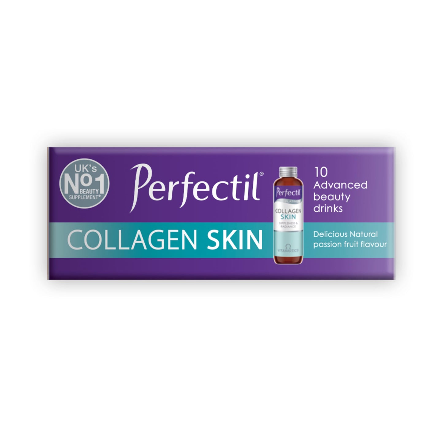 Perfectil by Vitabiotics Platinum Collagen Skin Drink 10 x 50ml