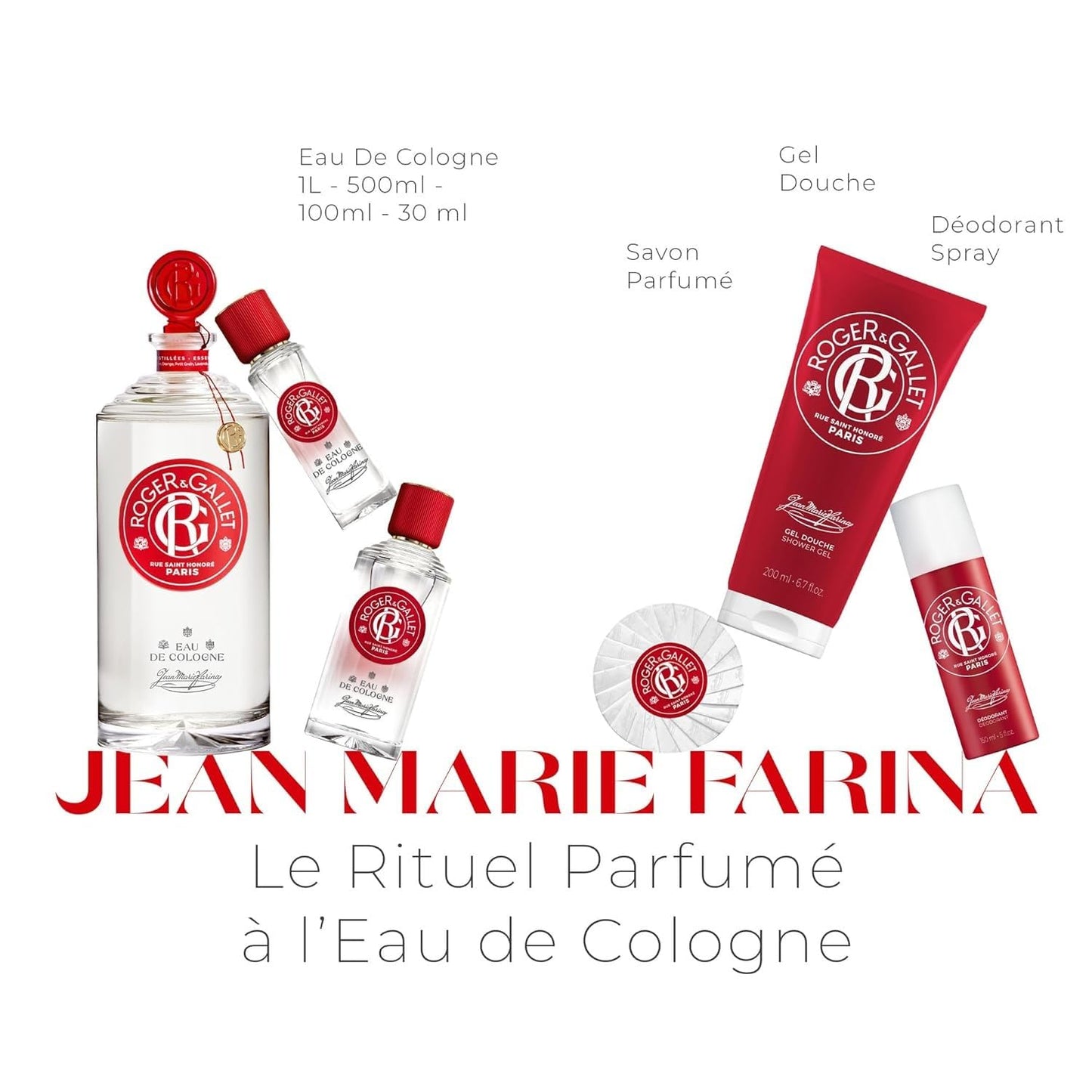 Roger & Gallet Jean Marie Farina Perfumed Shower Gel