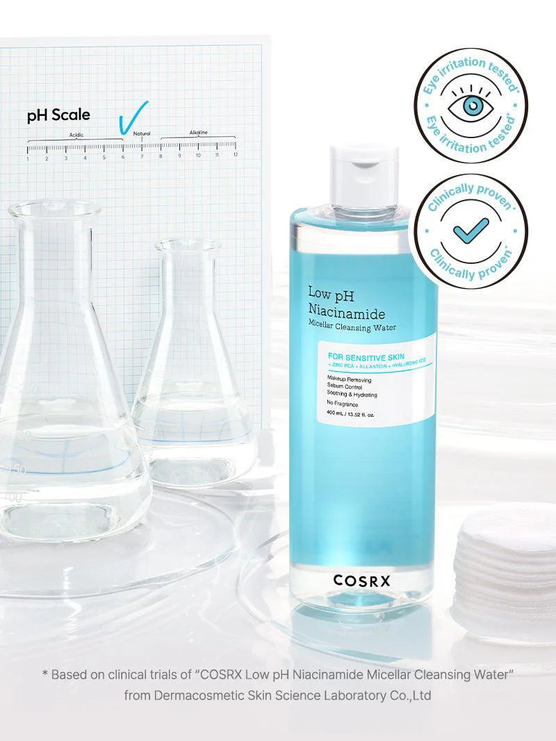 Cosrx Low pH Niacinamide Micellar Cleansing Water