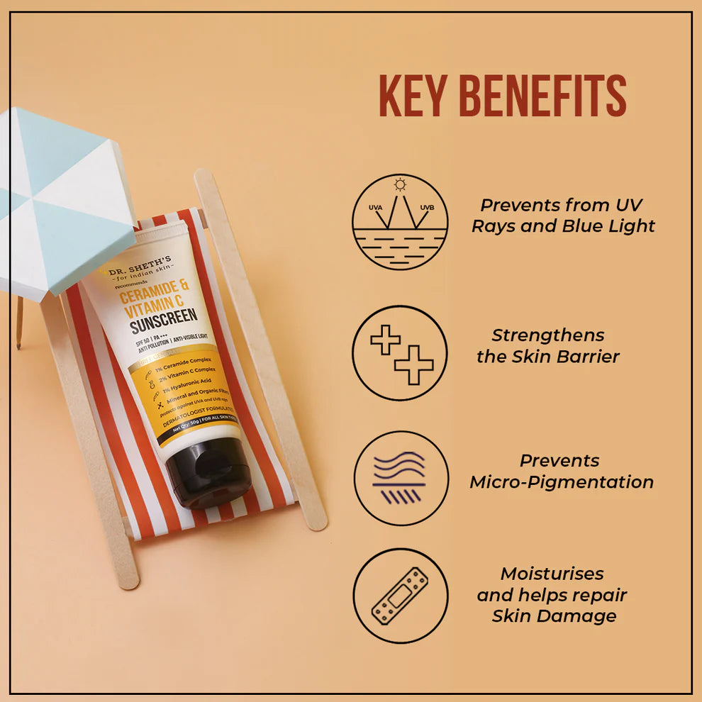 Dr. Sheth’s Ceramide & Vitamin C Sunscreen