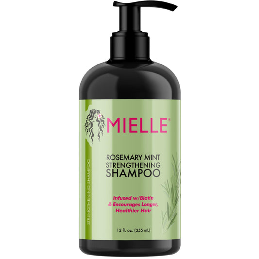 Mielle's Rosemary Mint Strengthening Shampoo