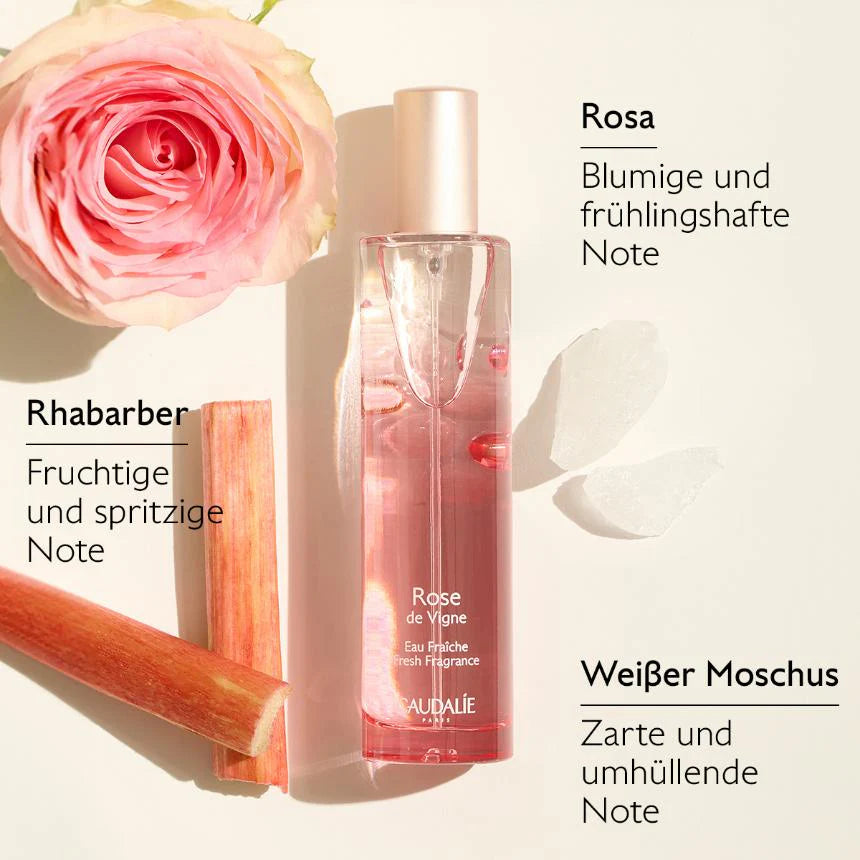 Caudalie Rose de Vigne Fresh Fragrance Gift Set