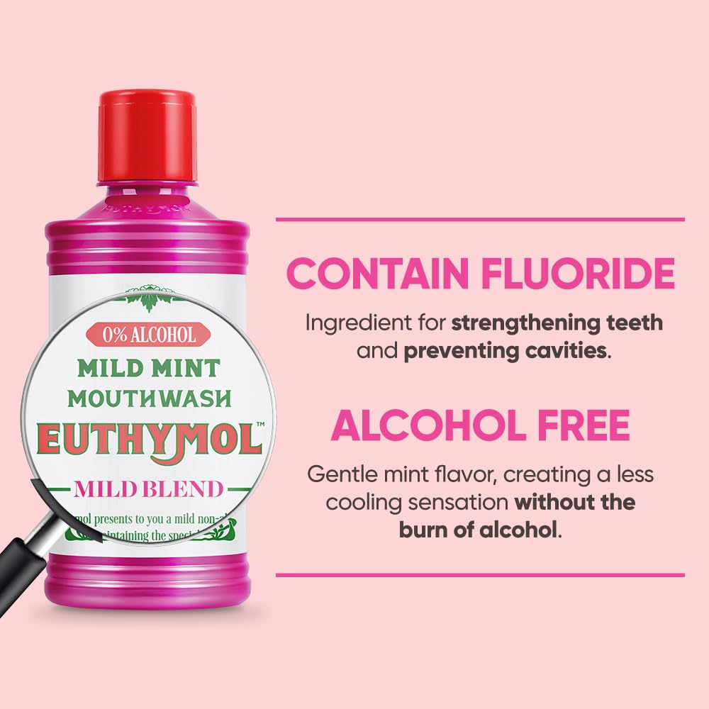 Euthymol Mouthwash Mild Mint