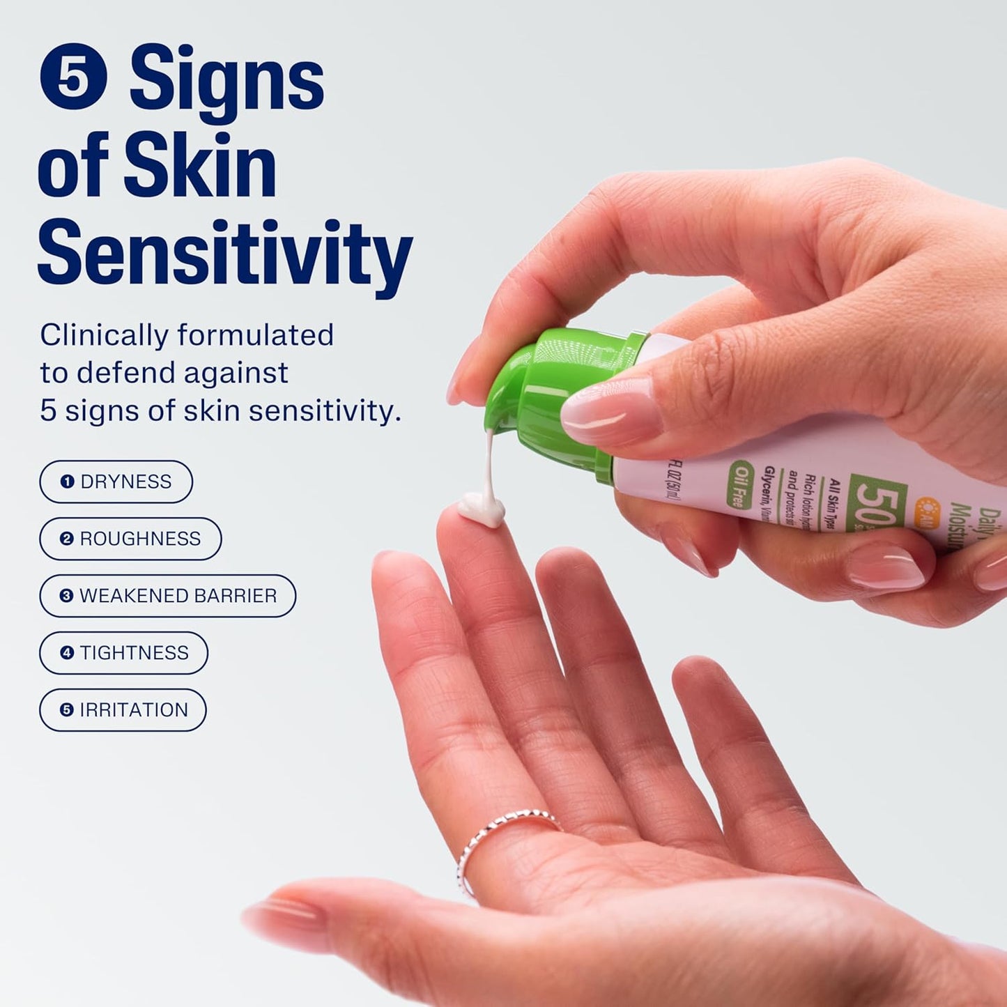 Cetaphil Daily Facial Moisturizer with Sunscreen SPF50+ for Normal to Dry Skin